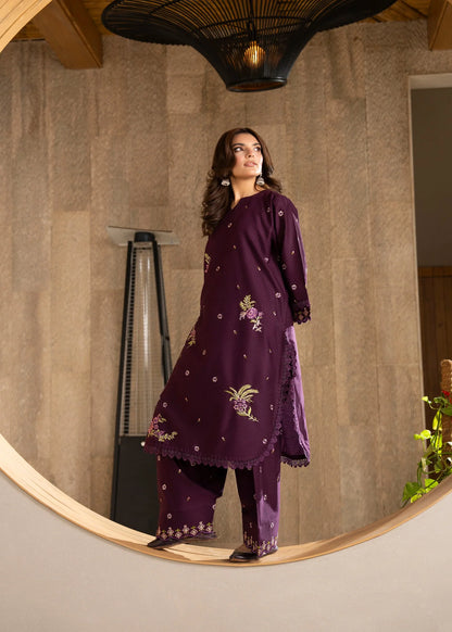 Aaira 2pc -  Luxury Embroidered Lawn