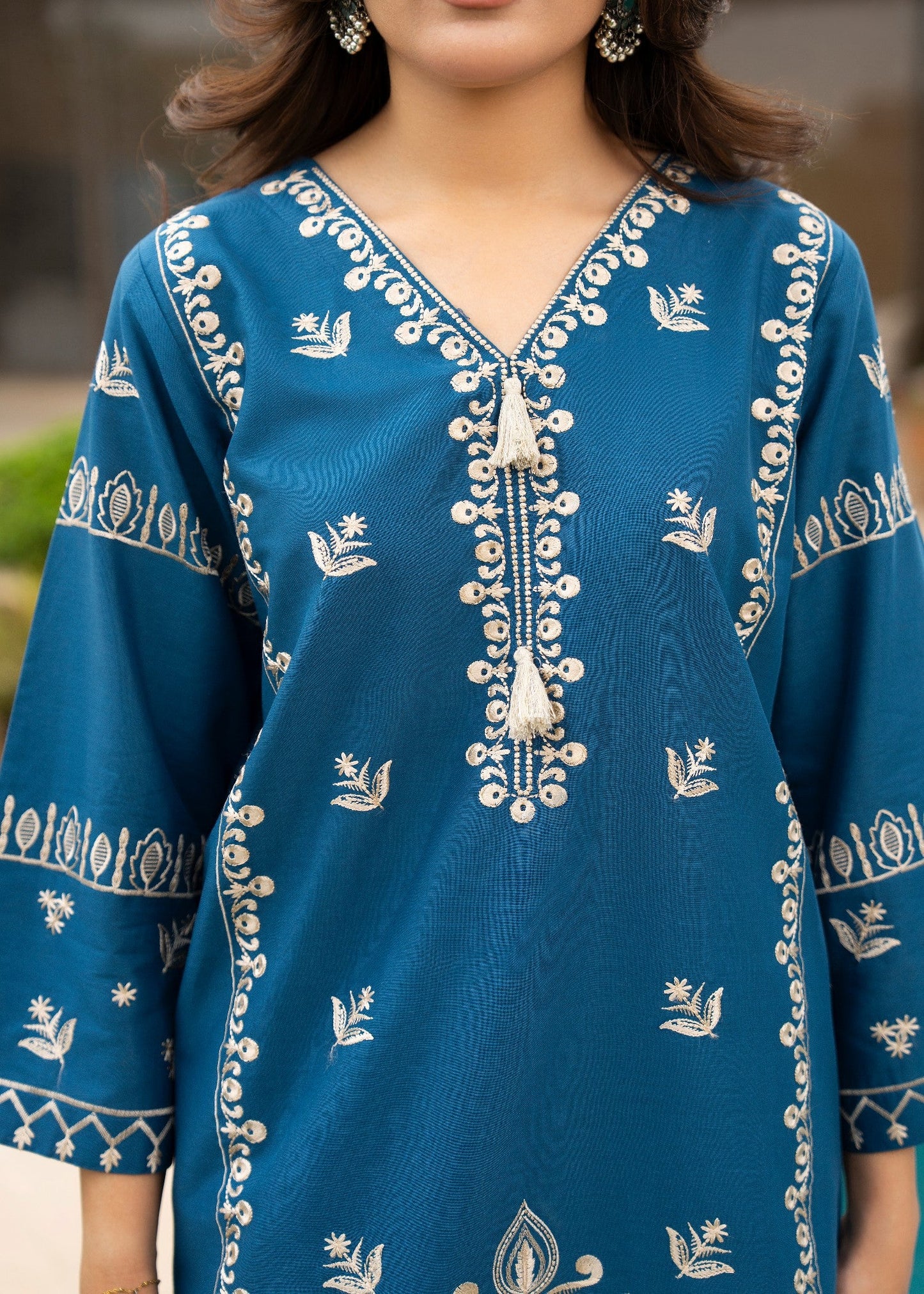 Syra 2pc -  Luxury Embroidered Lawn