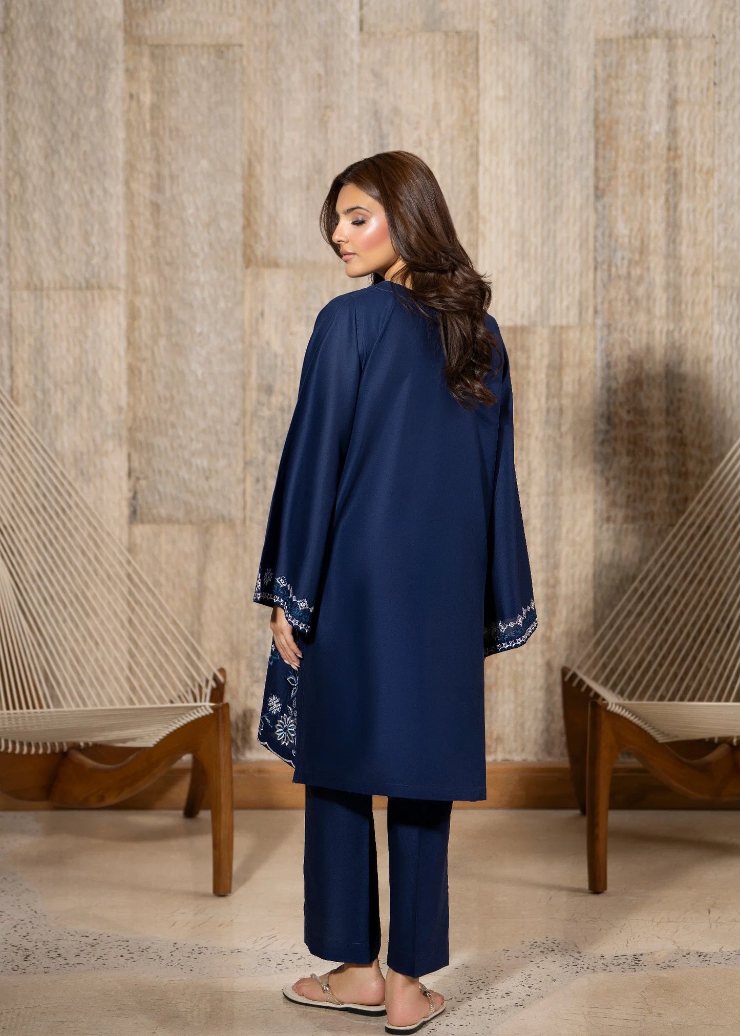 Naevia 2pc -  Luxury Embroidered Lawn