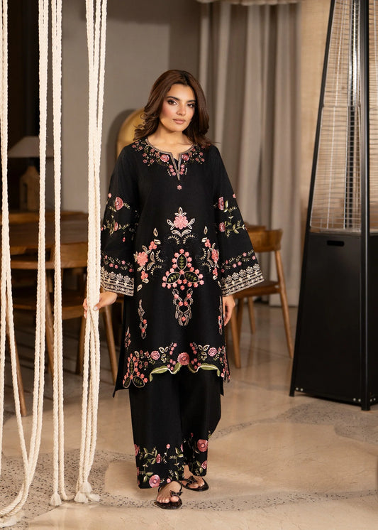 Elisia 2pc -  Luxury Embroidered Lawn