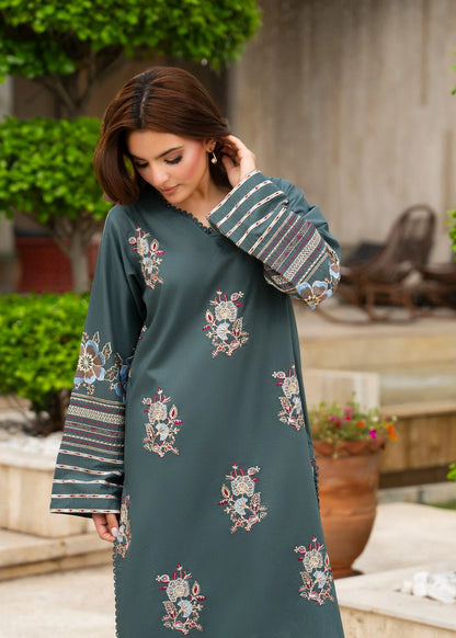 ELARA 2pc -  Luxury Embroidered Lawn