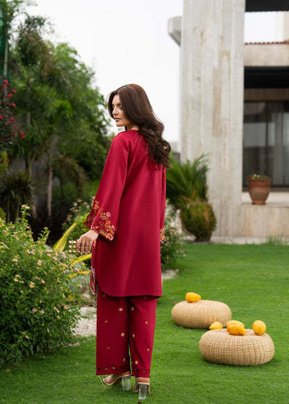 Rania 2pc -  Luxury Embroidered Lawn