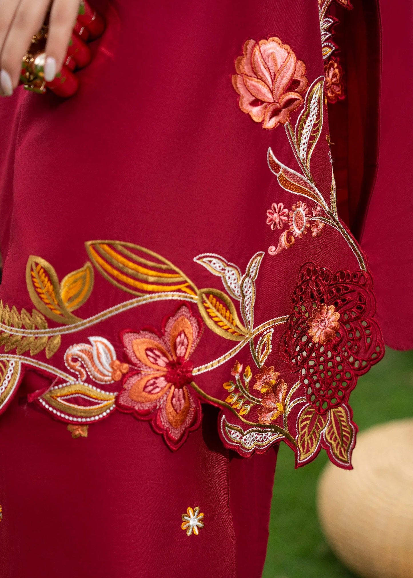 Rania 2pc -  Luxury Embroidered Lawn