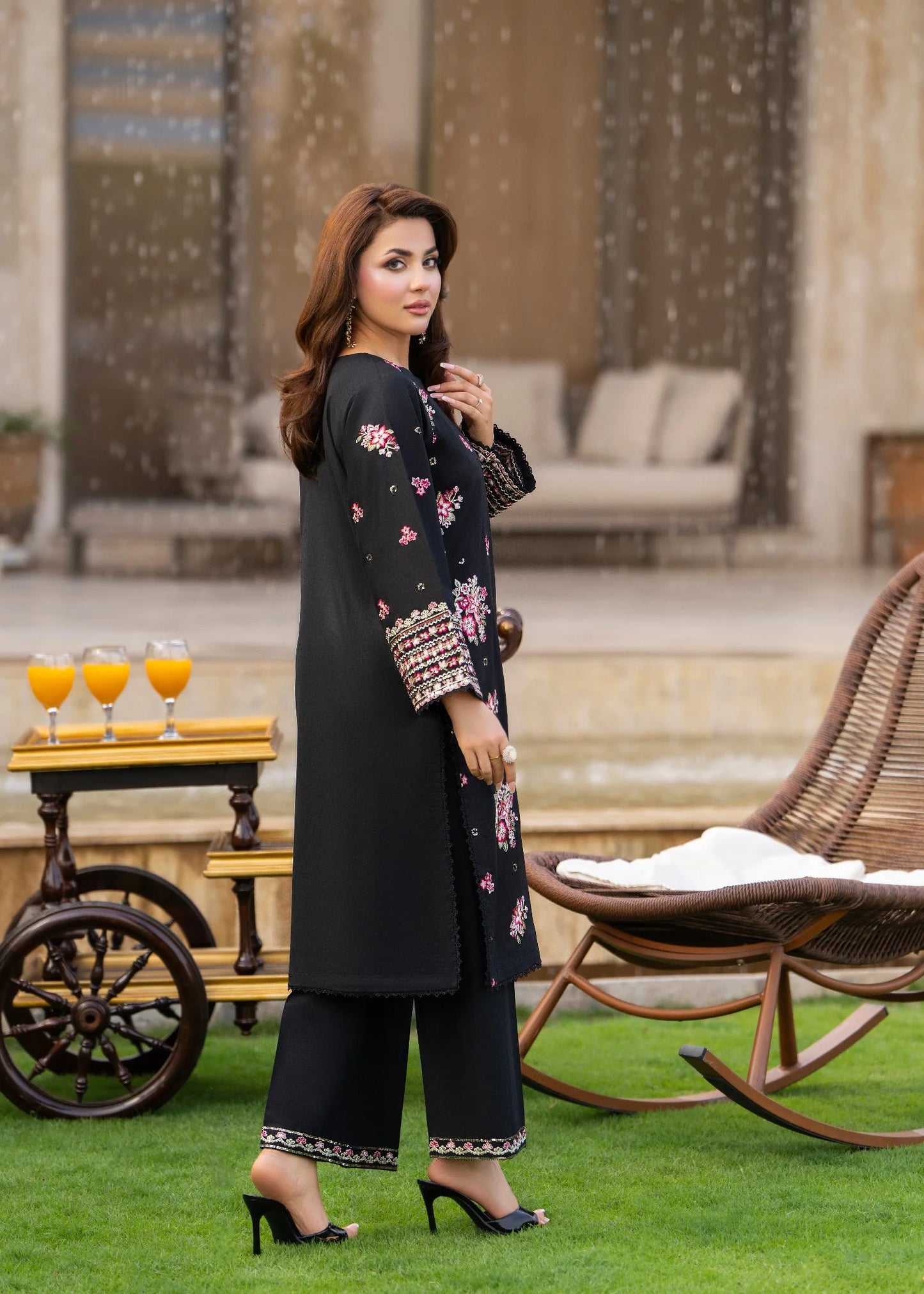 Cyrene 2pc -  Luxury Embroidered Lawn