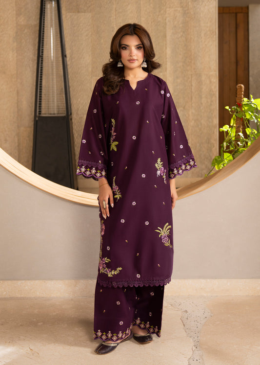 Aaira 2pc -  Luxury Embroidered Lawn