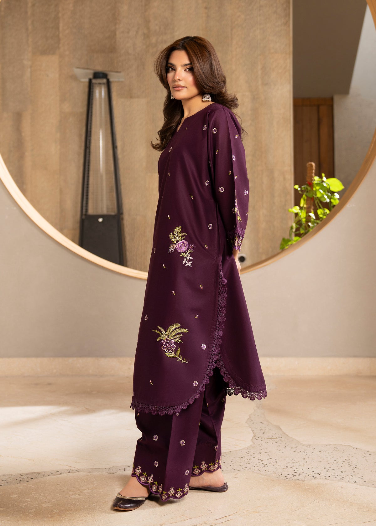 Aaira 2pc -  Luxury Embroidered Lawn
