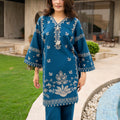 Syra 2pc -  Luxury Embroidered Lawn