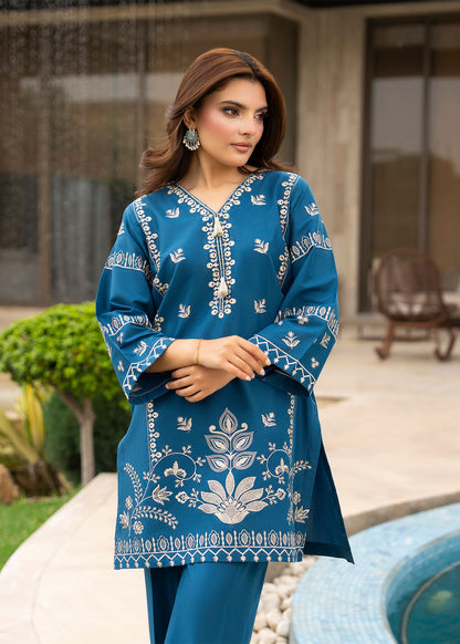 Syra 2pc -  Luxury Embroidered Lawn
