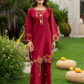 Rania 2pc -  Luxury Embroidered Lawn