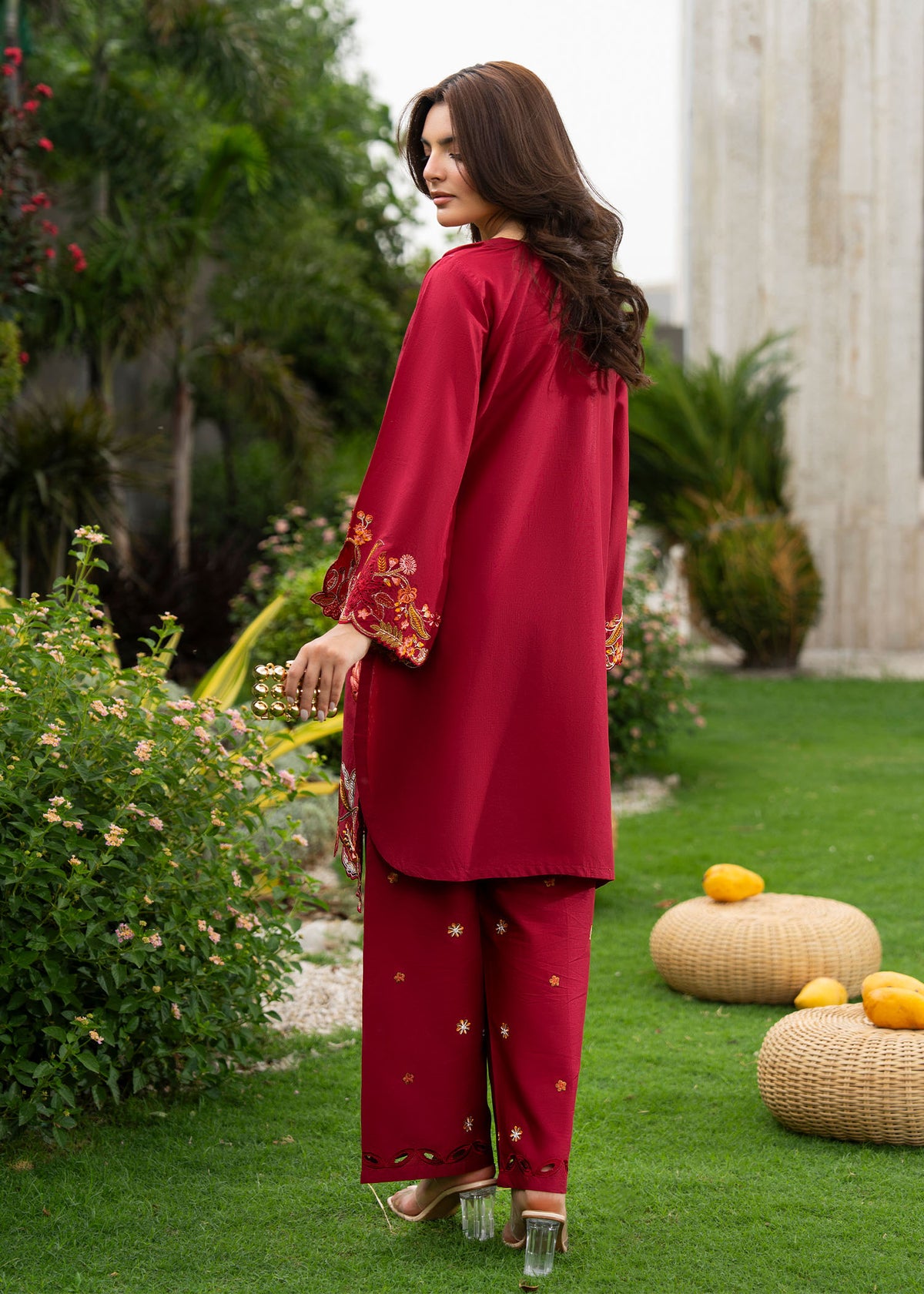 Rania 2pc -  Luxury Embroidered Lawn