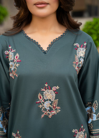 Asteria 2pc -  Luxury Embroidered Lawn