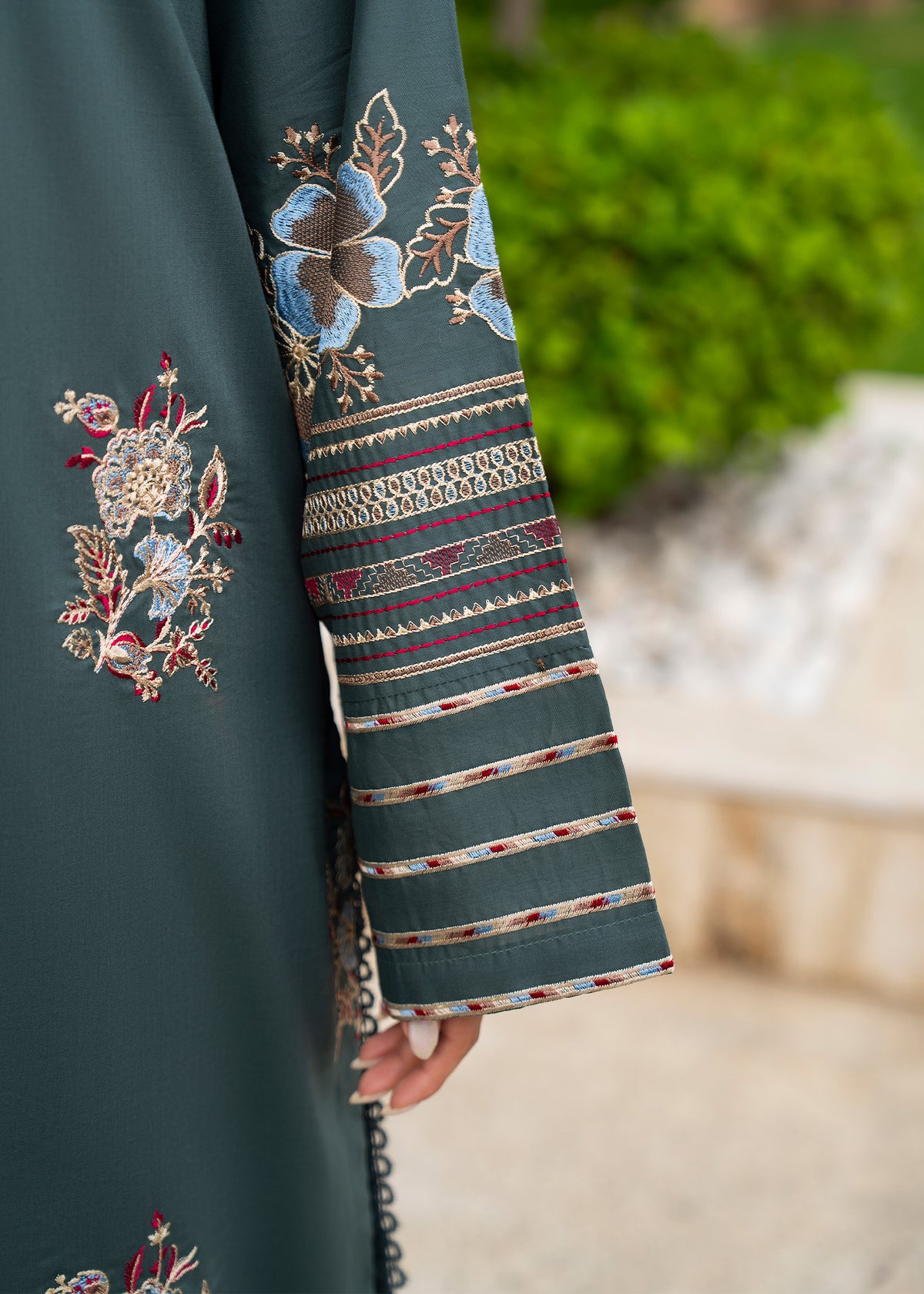 Asteria 2pc -  Luxury Embroidered Lawn
