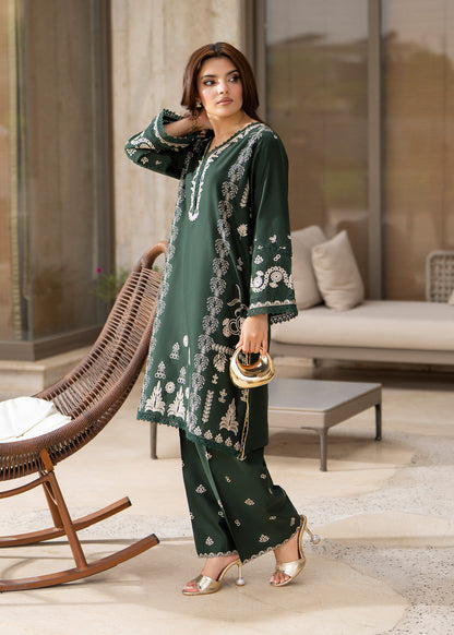 Fariha 2pc -  Luxury Embroidered Lawn
