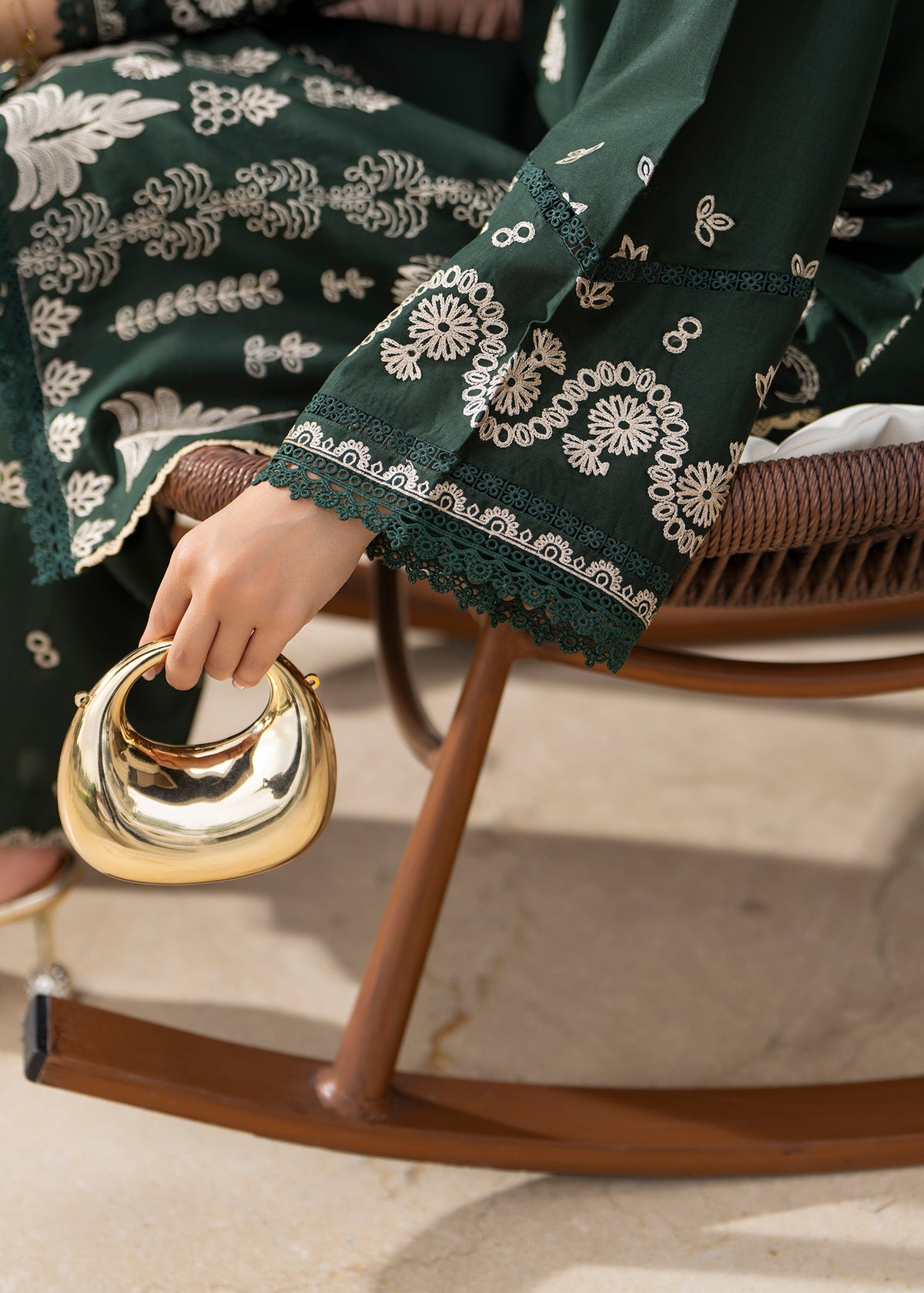 Fariha 2pc -  Luxury Embroidered Lawn
