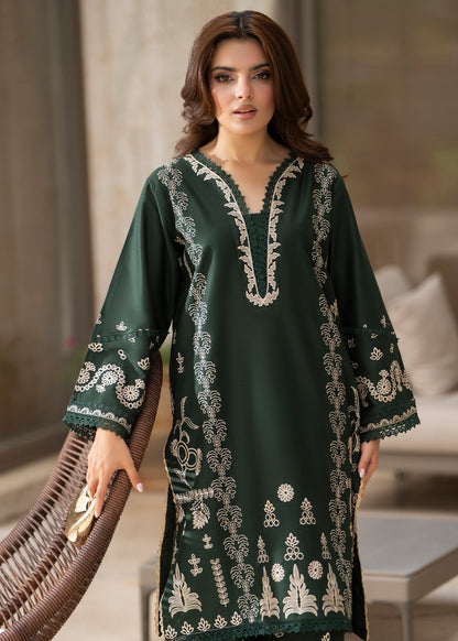 Fariha 2pc -  Luxury Embroidered Lawn