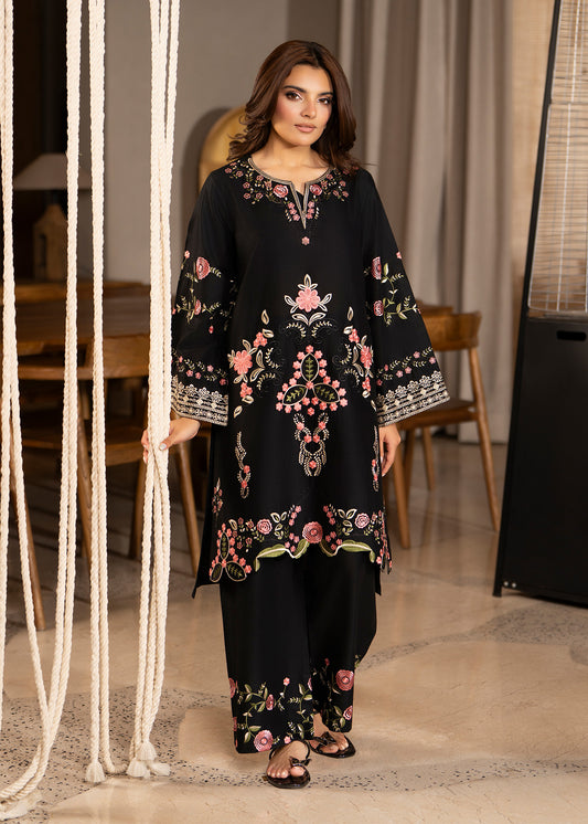 Elisia 2pc -  Luxury Embroidered Lawn