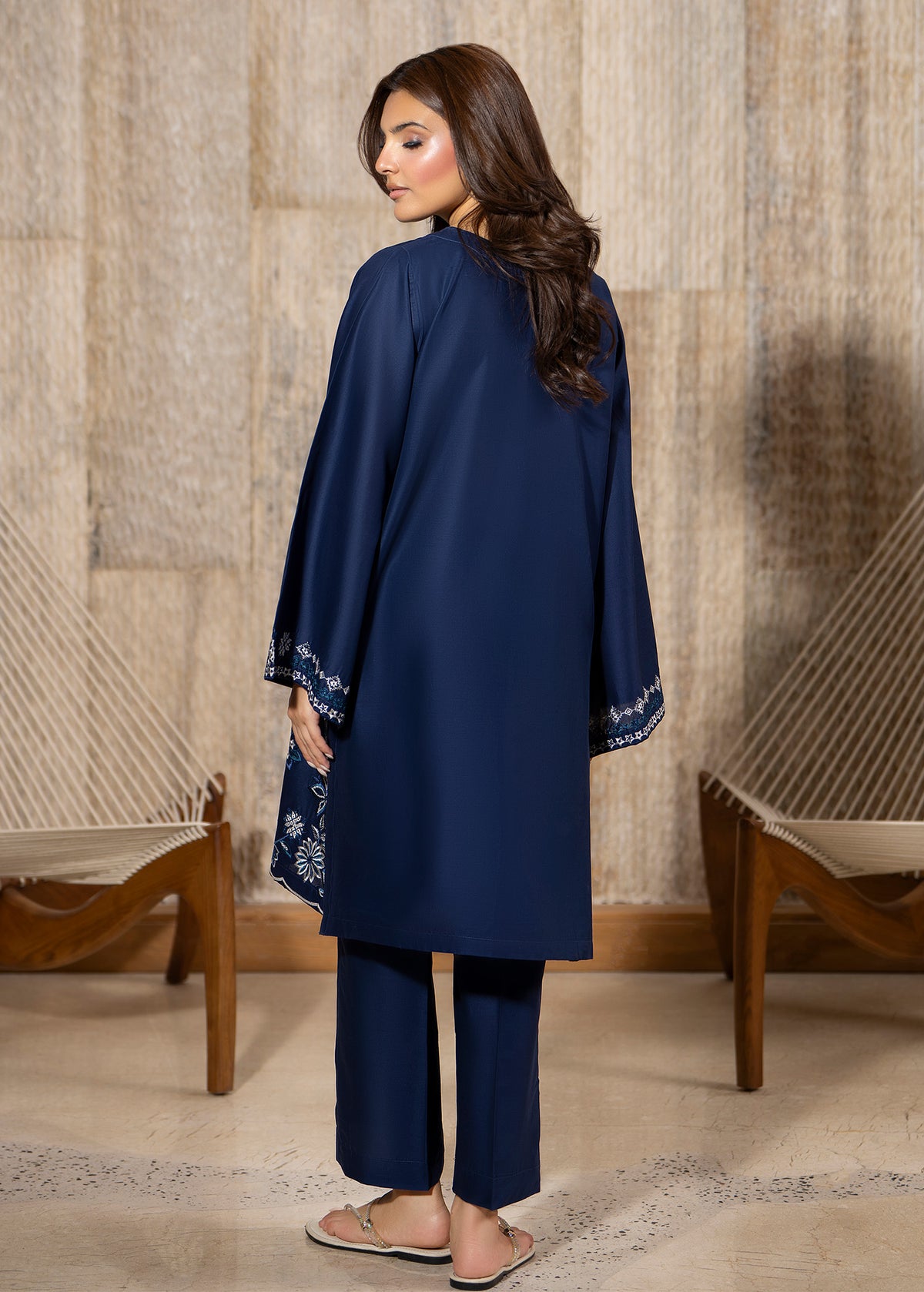 Naevia 2pc -  Luxury Embroidered Lawn