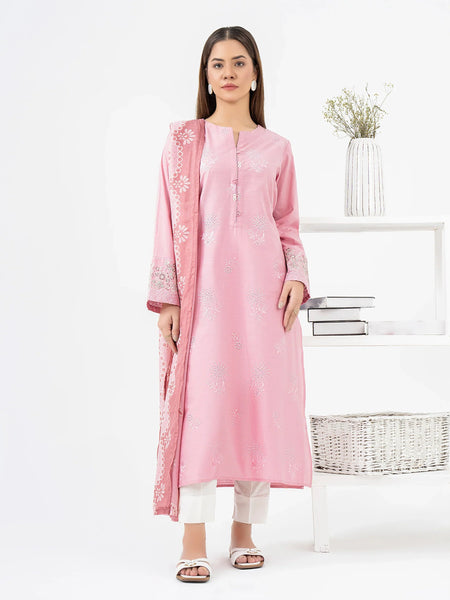 2 Piece Lawn Suit-Embroidered (Pret)